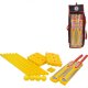 Gray-Nicolls Lazer Plastic Cricket Set Gray-Nicolls Lazer Plastic Cricket Set