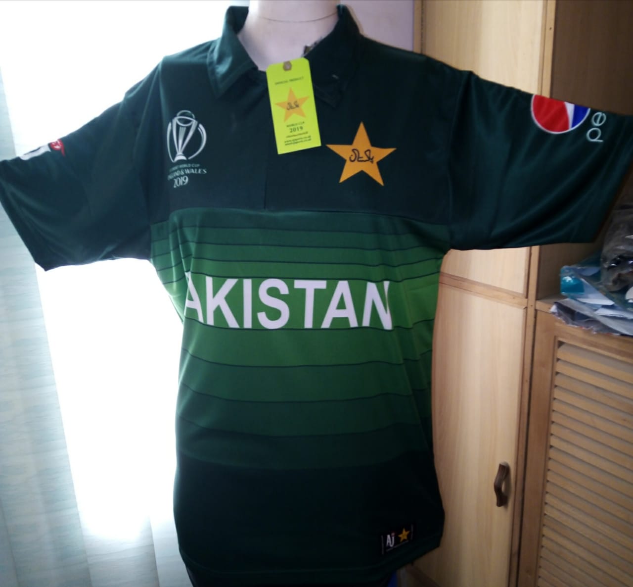 world cup 2019 pakistan jersey