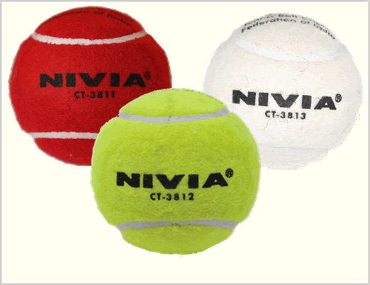 Nivia Tennis Balls - Click Image to Close